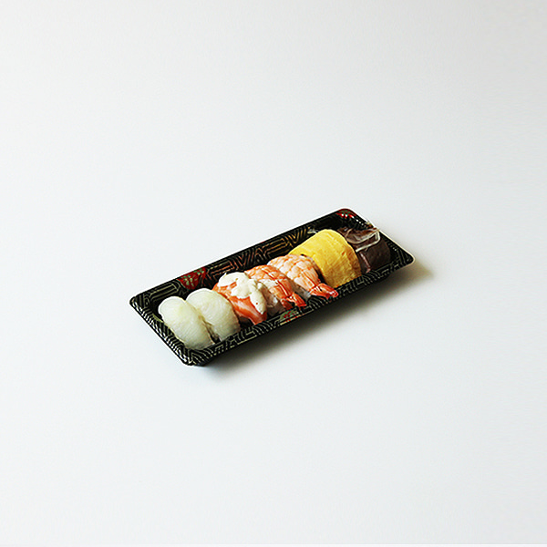 소량  초밥용기 스시도시락  XYW-02 꽃무늬  50개세트