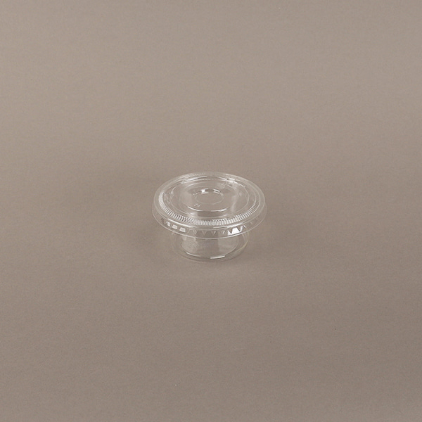 소량 투명 3.25온스 소스컵 뚜껑포함 100개세트