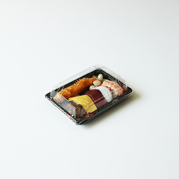 소량 초밥용기 스시도시락 XYW-03 꽃무늬 50개세트