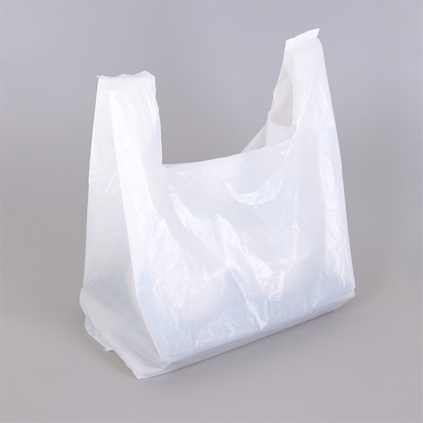 박스 돈까스도시락 배달포장 비닐봉투(흰색.대)/1.000매