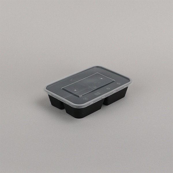 박스 3칸 반찬용기 SZ-L500-3 전자렌지사용/300개세트