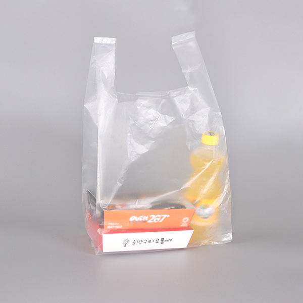 소량 일회용 치킨배달 비닐봉지 1호(무지)/100매