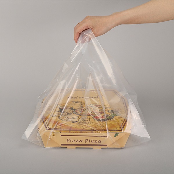 소량 11인치 피자배달 치킨 비닐봉지 투명무지비닐 두께업/100매