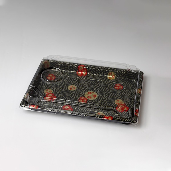 박스 초밥용기 스시도시락 XYW-11 꽃무늬 200개세트